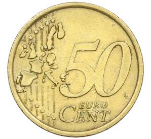 50 евроцентов 2002 года Италия — Фото №2