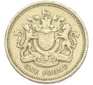 1 фунт 1983 года Великобритания — Фото №1