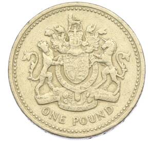 1 фунт 1983 года Великобритания — Фото №1