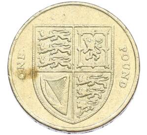 1 фунт 2014 года Великобритания — Фото №1