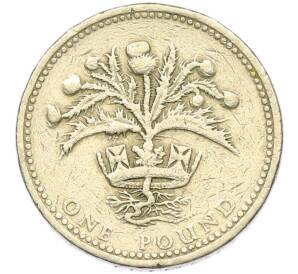 1 фунт 1989 года Великобритания — Фото №1