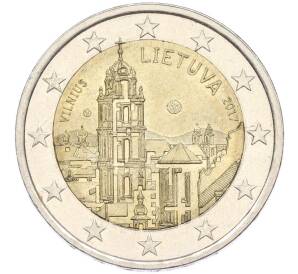 2 евро 2017 года Литва «Вильнюс» — Фото №1