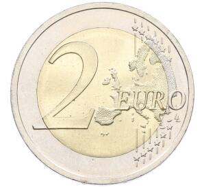 2 евро 2015 года Литва «30 лет флагу Европейского союза» — Фото №2