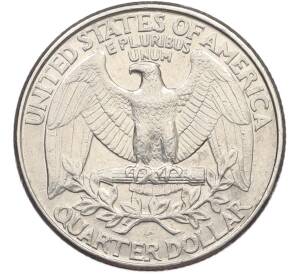 1/4 доллара (25 центов) 1995 года D США — Фото №2