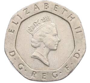 20 пенсов 1989 года Великобритания — Фото №2