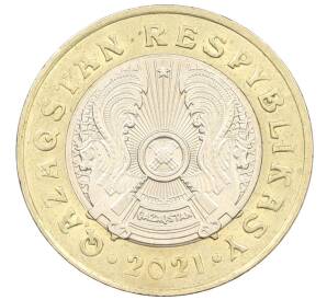 100 тенге 2021 года Казахстан — Фото №2