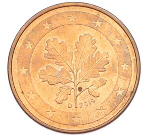 5 евроцентов 2019 года D Германия — Фото №1