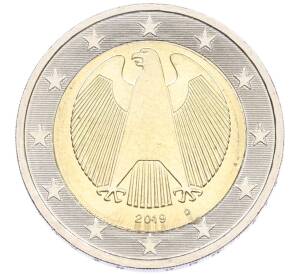 2 евро 2019 года D Германия — Фото №1