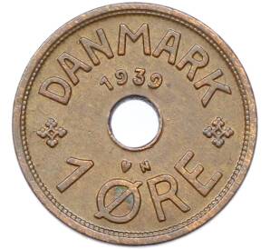 1 эре 1939 года Дания — Фото №1