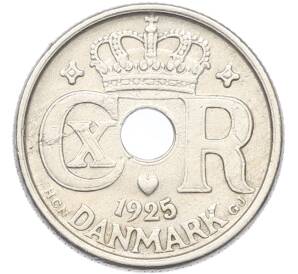 10 эре 1925 года Дания — Фото №1