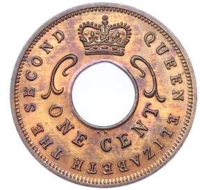 1 цент 1959 года KN Британская Восточная Африка — Фото №2