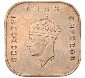 1 цент 1945 года Малайя — Фото №2