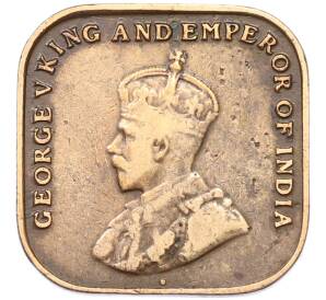 1 цент 1920 года Стрейтс Сетлментс — Фото №2