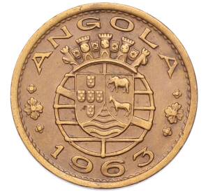 1 эскудо 1963 года Португальская Ангола — Фото №1
