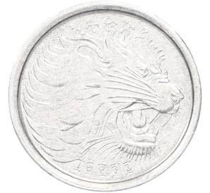 1 сантим 2004 года Эфиопия — Фото №2