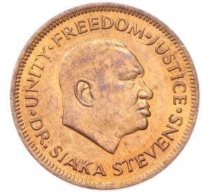 1 цент 1980 года Сьерра-Леоне — Фото №2