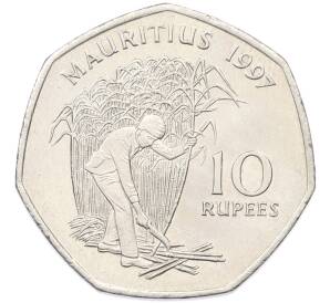 10 рупий 1997 года Маврикий — Фото №1