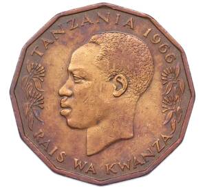 5 центов 1966 года Танзания — Фото №2