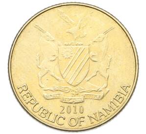 1 доллар 2010 года Намибия — Фото №2