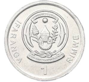 1 франк 2003 года Руанда — Фото №2