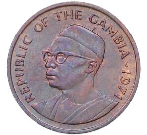 1 бутут 1971 года Гамбия — Фото №2