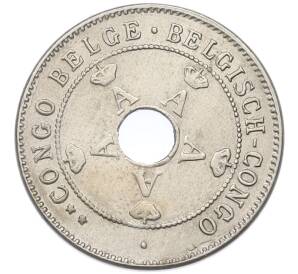 10 сантимов 1911 года Бельгийское Конго — Фото №2