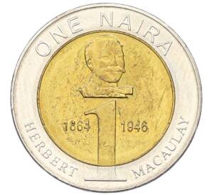 1 найра 2006 года Нигерия — Фото №1