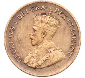 1 цент 1934 года Канада — Фото №2