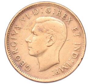 1 цент 1945 года Канада — Фото №2