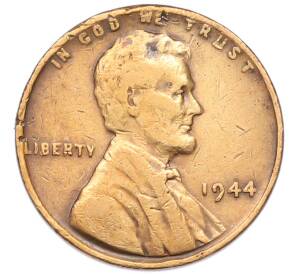 1 цент 1944 года США — Фото №1