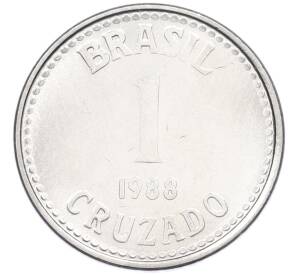 1 крузадо 1988 года Бразилия — Фото №1