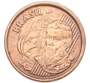 1 сентаво 2000 года Бразилия — Фото №2