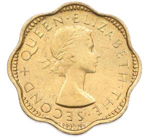 2 цента 1955 года Британский Цейлон — Фото №2