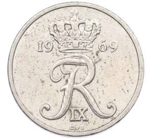 10 эре 1969 года Дания — Фото №1