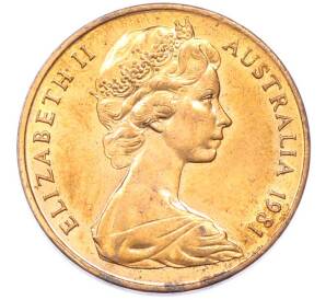 2 цента 1981 года Австралия — Фото №1
