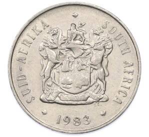 20 центов 1983 года ЮАР — Фото №2