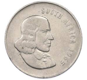 20 центов 1965 года ЮАР (Надпись на английском языке — SOUTH AFRICA) — Фото №2