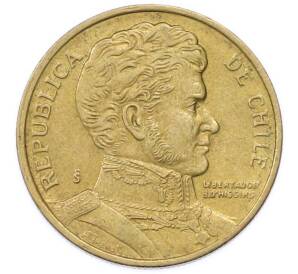 10 песо 1996 года Чили — Фото №2