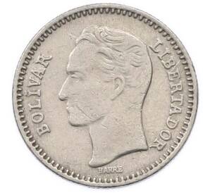 25 сентимо 1965 года Венесуэла — Фото №2