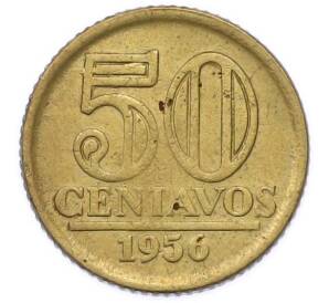 50 сентаво 1956 года Бразилия — Фото №1