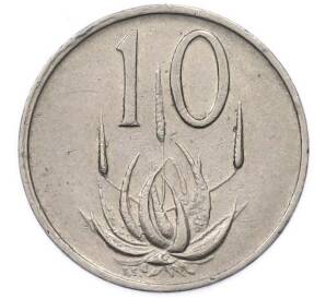 10 центов 1974 года ЮАР — Фото №1