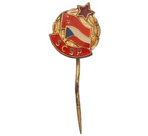Значок «Союз чехословацко-советской дружбы» — Фото №1