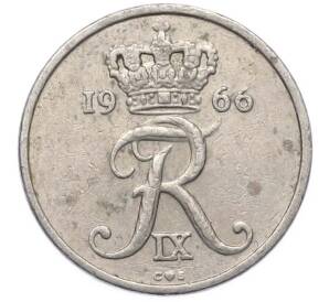 10 эре 1966 года Дания — Фото №1