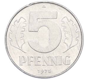 5 пфеннигов 1975 года Восточная Германия (ГДР) — Фото №1