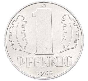 1 пфенниг 1968 года Восточная Германия (ГДР) — Фото №1