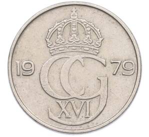 50 эре 1979 года Швеция — Фото №1