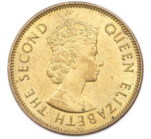 10 центов 1971 года Гонконг — Фото №2