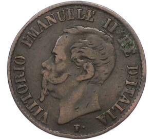 1 чентезимо 1861 года Италия — Фото №2