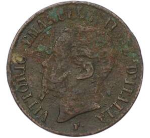 1 чентезимо 1861 года Италия — Фото №2