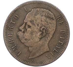 2 чентезимо 1900 года Италия — Фото №2